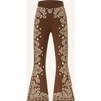 FARM RIO Strickhose braun