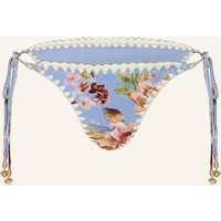 Zimmermann Zimmermann Triangel-Bikini-Hose Awaken Mit Schmuckperlen lila