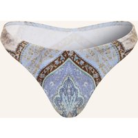 Zimmermann Zimmermann Brazilian-Bikini-Hose Wanderlust blau