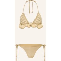 Zimmermann ZIMMERMANN Triangel-Bikini WANDERLUST mit Glitzergarn