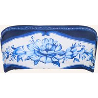 FARM RIO Farm Rio Bandeau-Bikini-Top Porcelain Garden blau