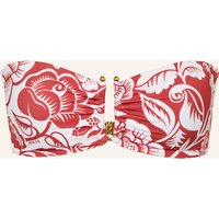 FARM RIO Farm Rio Bandeau-Bikini-Top Cashew And Birds rot