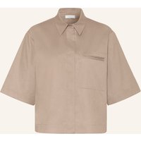 PESERICO Peserico Hemdbluse Mit Schmucksteinen beige