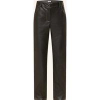 NINETY-9 Ninety-9 Hose Ora In Lederoptik schwarz