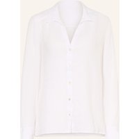 120%lino 120%Lino Hemdbluse Aus Leinen weiss
