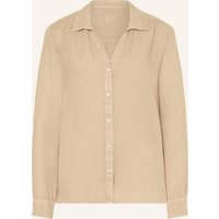120%lino 120%Lino Hemdbluse Aus Leinen beige