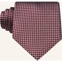 Boss Boss Krawatte Mit Seide rot