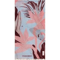 PURSCHOEN Purschoen Cashmere-Schal Flamingo blau