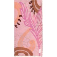 PURSCHOEN Purschoen Cashmere-Schal Flower Print lila