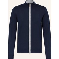 Stenströms Stenströms Strickjacke Aus Merinowolle blau