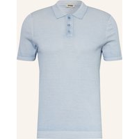 drykorn Strick-Poloshirt Triton blau