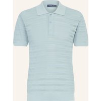 FRESCOBOL CARIOCA Frescobol Carioca Strick-Poloshirt Vidal blau