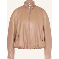 RINO & PELLE Rino & Pelle Jacke Shay In Lederoptik beige