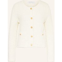 RINO & PELLE Rino & Pelle Bouclé-Jacke Yamin weiss