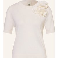 allude Allude Strickshirt Mit Cashmere weiss
