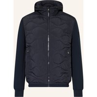 JOOP! JEANS Steppjacke Im Materialmix blau