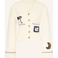 Fabienne Chapot Fabienne Chapot Strickjacke Betty Mit Stickereien weiss