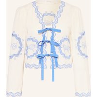 Fabienne Chapot Fabienne Chapot Bluse Serviette Mit Stickereien weiss