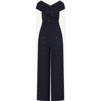 TALBOT RUNHOF Talbot Runhof Jumpsuit Mit Pailletten blau