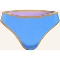 MYMARINI Mymarini Basic-Bikini-Hose Shine Zum Wenden Mit Uv-Schutz 50+ lila