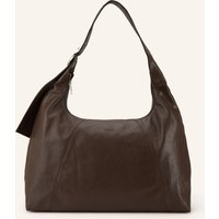 NÚNOO Núnoo Schultertasche Maxi Dandy Buckle Mountain braun