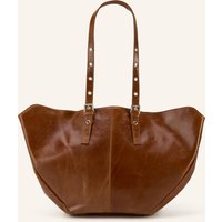 NÚNOO Núnoo Shopper Nora Megah Mit Pouch braun