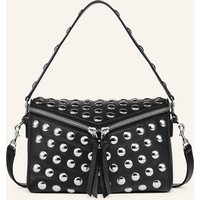 MCM Schultertasche Diamant 3d Small schwarz
