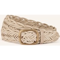 Reptile's House Reptile's House Flechtgürtel Amy Aus Leder beige