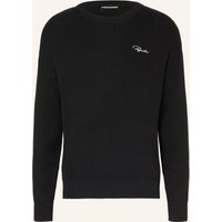 PEGADOR Oversized-Pullover Signar schwarz