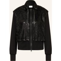 Sportalm Sportalm Sweatjacke Mit Pailletten schwarz