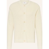 NN.07 Nn.07 Strickjacke Jasper weiss