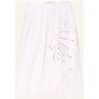 dorothee schumacher Dorothee Schumacher Rock Embroidered Beauty Mit Lochspitze weiss