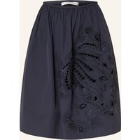 dorothee schumacher Dorothee Schumacher Rock Embroidered Beauty Mit Lochspitze blau