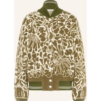 dorothee schumacher Dorothee Schumacher College-Jacke Secret Garden gruen