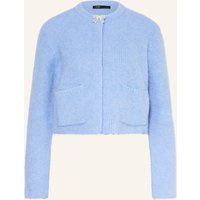 Maje Maje Strickjacke Mit Alpaka blau