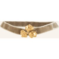Seenberg Samt-Choker beige