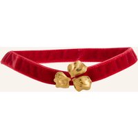 Seenberg Samt-Choker rot