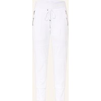 RAFFAELLO ROSSI Hose Candy Im Jogging-Stil weiss