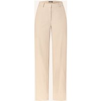 CAMBIO Marlenehose Mira Mit Leinen braun