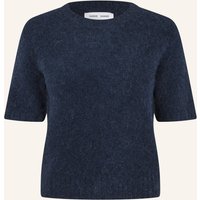 SAMSØE SAMSØE Samsøe Samsøe Strickshirt Sajeanne Mit Alpaka blau