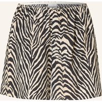 love stories Love Stories Schlafshorts Johnny Aus Satin schwarz