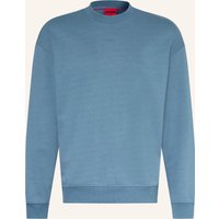 HUGO Sweatshirt Dapocrew blau