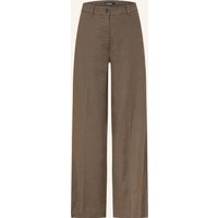CAMBIO Marlenehose Adrienne Mit Leinen gruen