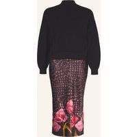 Ted Baker Ted Baker Set Kaatyy: Satinkleid Und Pullover schwarz