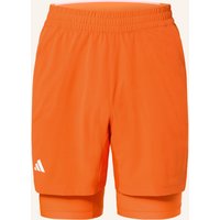 Adidas 2-In-1-Tennisshorts Tennis Climacool orange