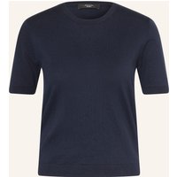 WEEKEND Max Mara Weekend Max Mara Strickshirt Gabarra Mit Seide blau