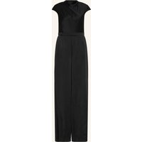 Max Mara STUDIO Max Mara Studio Jumpsuit Vespa Aus Satin schwarz