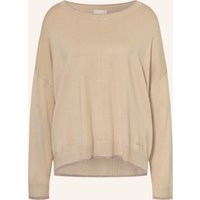 LIU JO Pullover Mit Glitzergarn beige