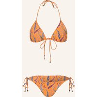 ETRO Triangel-Bikini orange