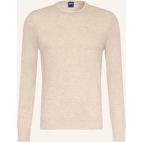 FEDELI Fedeli Cashmere-Pullover Mit Leinen beige